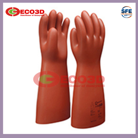 găng tay cách điện, bảo hộ eco3d, dụng cụ cách điện, bảo hộ ngành điện, Găng tay cách điện Penta Regeltex SFE class 2 cách điện 17000V (