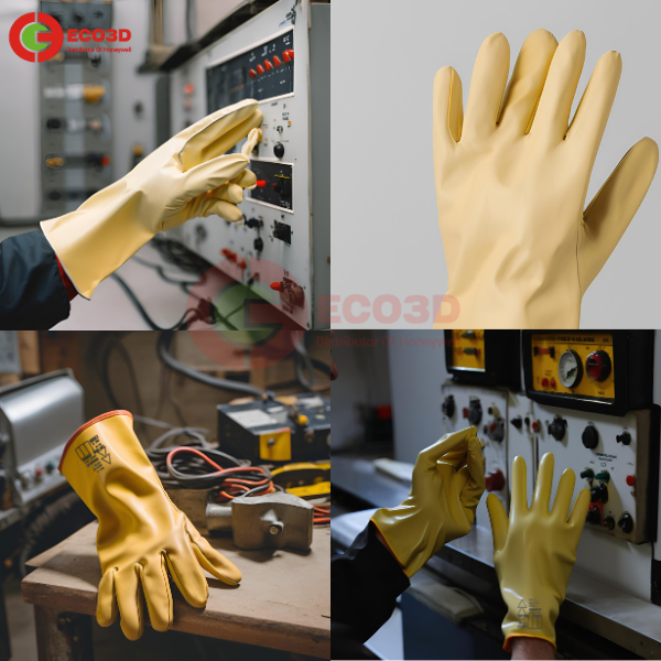 găng tay cách điện,GĂNG TAY CÁCH ĐIỆN LATEX PHÁP 7500 VOLTS ,bảo hộ eco3d, bảo hộ ngành điện, dụng cụ cách điện,
