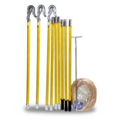 BỘ TIẾP ĐỊA DI ĐỘNG VICADI 110KV, SÀO CÁCH ĐIỆN, BỘ TIẾP ĐỊA, DỤNG CỤ CÁCH ĐIỆN, BẢO HỘ ECO3D, BẢO HỘ NGÀNH ĐIỆN,