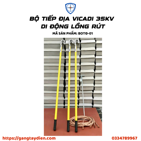 BỘ TIẾP ĐỊA VICADI, SÀO CÁCH ĐIỆN, BỘ TIẾP ĐỊA, DỤNG CỤ CÁCH ĐIỆN, BẢO HỘ ECO3D, BẢO HỘ NGÀNH ĐIỆN,