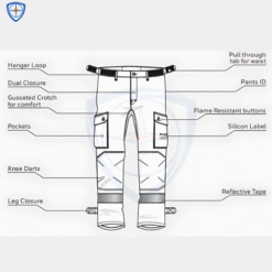 QUẦN CHỐNG HỒ QUANG IMPACT, bảo hộ eco3d, quần áo cách điện, salisbry,
