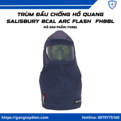Trùm đầu chống hồ quang Salisbury 8 CAL, mũ chống hồ quang điện 8 cal, mũ bảo hộ hồ quang điện Salisbury, arc flash helmet 8 cal, mũ chống tia hồ quang Salisbury, bảo hộ điện eco3d, eco3d, mũ bảo hộ công trình điện arc flash, mũ cứng bảo hộ hồ quang điện, mũ bảo hộ ngành điện 8 cal, bảo hộ lao động giá tốt,