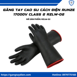 Găng tay cao su cách điện RunZe 17000V, găng tay cách điện cao áp, găng tay cách điện 17000V giá rẻ, mua găng tay cách điện tại TPHCM, găng tay cách điện có chứng nhận,